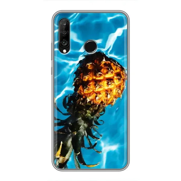 Чехол с рисунком «Ананас» для Huawei P30 Lite / Nova 4e Чехол с рисунком «Ананас» для Huawei P30 Lite / Nova 4e
