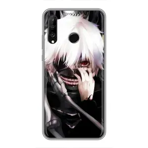Чехол с персонажами АНИМЕ на Huawei P30 Lite (Аниме Гуль)