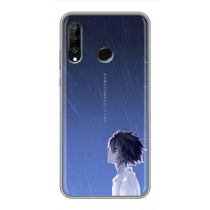 Чехол с персонажами АНИМЕ на Huawei P30 Lite (Anime L)