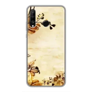 Чехлы с тематикой "ЦВЕТЫ" на Huawei P30 Lite (Арт-цветы)