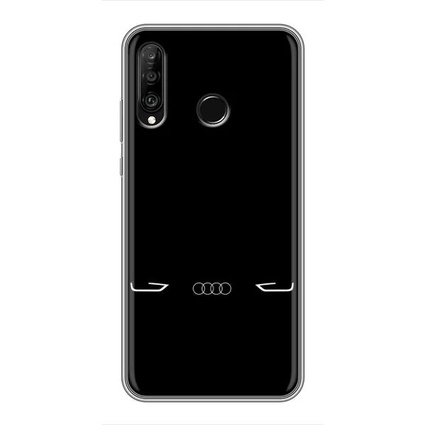 Чехол с рисунком «Силует Audi» для Huawei P30 Lite / Nova 4e