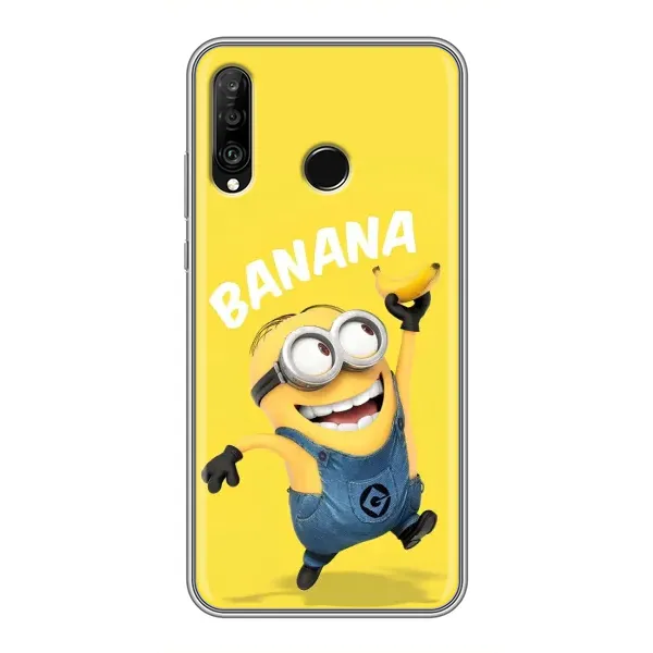 Чехол с рисунком «Banana» для Huawei P30 Lite / Nova 4e