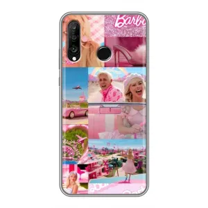 Силиконовый Чехол Барби Фильм на Huawei P30 Lite (Барби стиль)