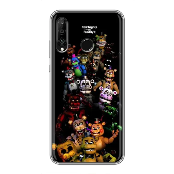 Чехол с рисунком «Bear Freddy's» для Huawei P30 Lite / Nova 4e