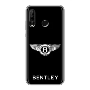 Чохли з тематикою "Круті машини" на Huawei P30 Lite (Logo Bentley)