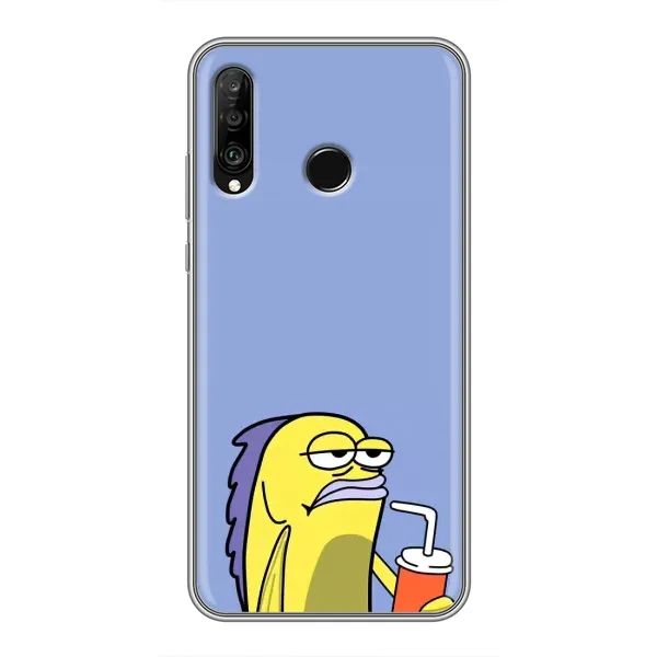 Чехол с рисунком «Безразличие» для Huawei P30 Lite / Nova 4e Чехол с рисунком «Безразличие» для Huawei P30 Lite / Nova 4e