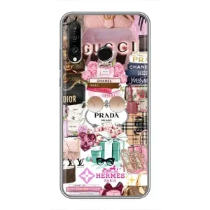 Чохол (Dior, Prada, YSL, Chanel) для Huawei P30 Lite (Брендb)