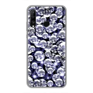 Чохол (Дорого-богато) на Huawei P30 Lite (Діаманти)