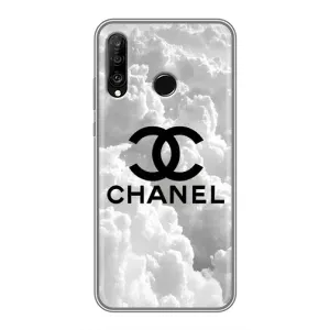 Чехол с Брендами одежды на Хуавей П30 Лайт (CHANEL)