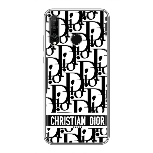 Чехол с рисунком «Christian Dior» для Huawei P30 Lite / Nova 4e Чехол с рисунком «Christian Dior» для Huawei P30 Lite / Nova 4e