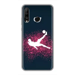 Чехол Криштиану Роналду для Huawei P30 Lite (CR7 Удар)