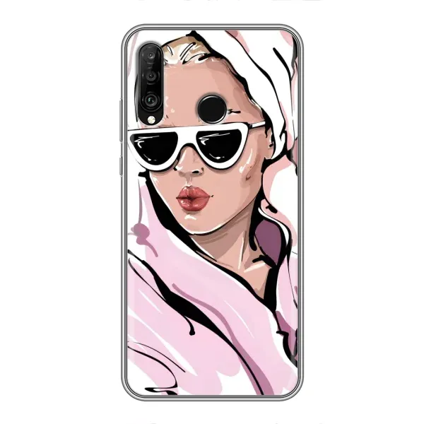Чехол с рисунком «Девушка в халате» для Huawei P30 Lite / Nova 4e Чехол с рисунком «Девушка в халате» для Huawei P30 Lite / Nova 4e