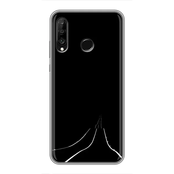 Чехол с рисунком «Дорога» для Huawei P30 Lite / Nova 4e Чехол с рисунком «Дорога» для Huawei P30 Lite / Nova 4e