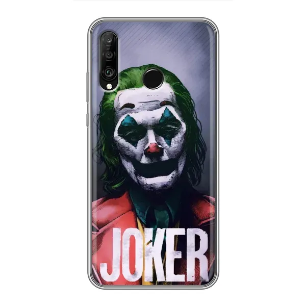Чехол с рисунком «Джокер» для Huawei P30 Lite / Nova 4e Чехол с рисунком «Джокер» для Huawei P30 Lite / Nova 4e