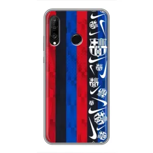 Чехол для Huawei P30 Lite (Барселона) (Фанат Барсы)