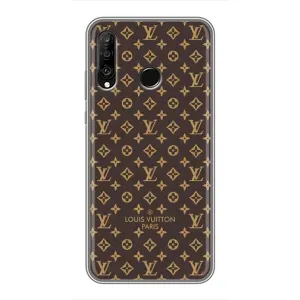 Чехол Стиль Louis Vuitton на Huawei P30 Lite (Фон Луи Виттон)