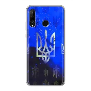 Чехол Укр Символика для Huawei P30 Lite (Герб)