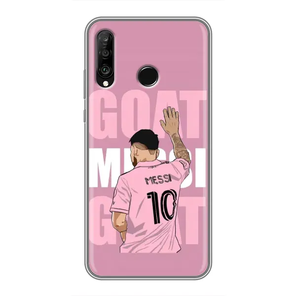 Чехол с рисунком «GOAT MESSI» для Huawei P30 Lite / Nova 4e Чехол с рисунком «GOAT MESSI» для Huawei P30 Lite / Nova 4e