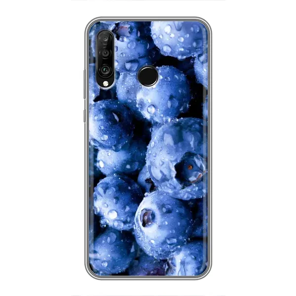 Чехол с рисунком «Голубика» для Huawei P30 Lite / Nova 4e Чехол с рисунком «Голубика» для Huawei P30 Lite / Nova 4e
