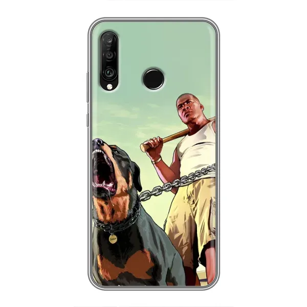 Чехол с рисунком «GTA» для Huawei P30 Lite / Nova 4e Чехол с рисунком «GTA» для Huawei P30 Lite / Nova 4e