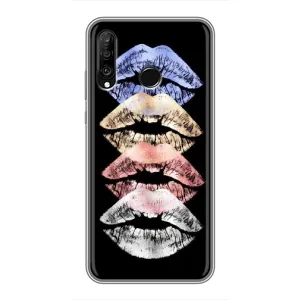 Чохол Стильні дівчата на Huawei P30 Lite (Губи)