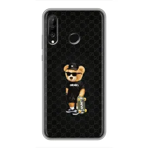 Чехлы Мишка Тедди для Хуавей П30 Лайт (GUCCI Teddy)