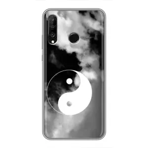 Чехлы с принтом Спортивная тематика для Huawei P30 Lite (Инь-Янь)