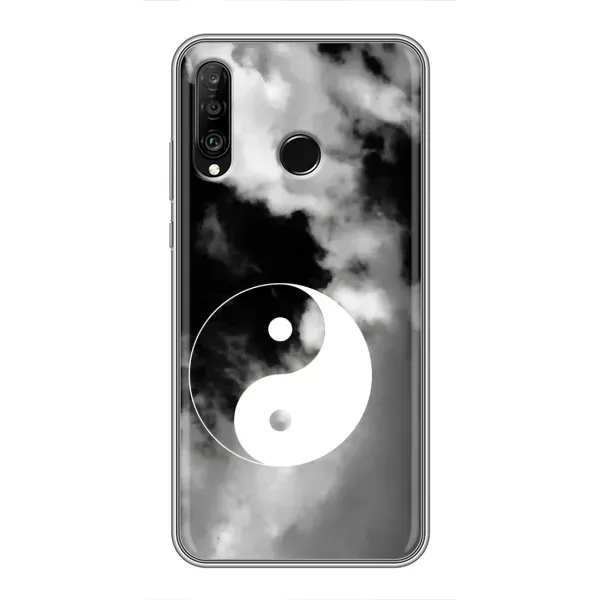 Чехол с рисунком «Инь-Янь» для Huawei P30 Lite / Nova 4e Чехол с рисунком «Инь-Янь» для Huawei P30 Lite / Nova 4e