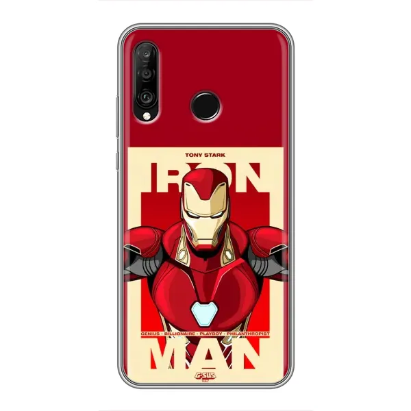 Чехол с рисунком «Iron man» для Huawei P30 Lite / Nova 4e Чехол с рисунком «Iron man» для Huawei P30 Lite / Nova 4e