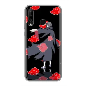 Чехлы с картинкой Итачи Учиха на Huawei P30 Lite (Итачи в плаще)