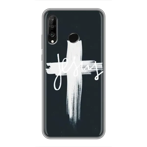 Чехол с рисунком «Jesus» для Huawei P30 Lite / Nova 4e Чехол с рисунком «Jesus» для Huawei P30 Lite / Nova 4e