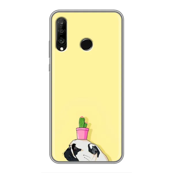 Чохол з малюнком «Кактус на голові» для Huawei P30 Lite / Nova 4e Чохол з малюнком «Кактус на голові» для Huawei P30 Lite / Nova 4e