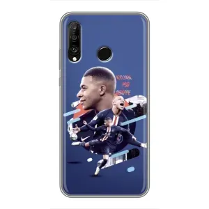 Чехол (TPU) с Футболистом на Huawei P30 Lite (Килиан)
