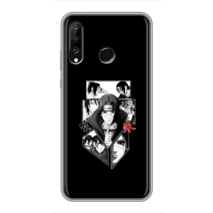 Чехлы с картинкой Итачи Учиха на Huawei P30 Lite (Коллаж Итачи)
