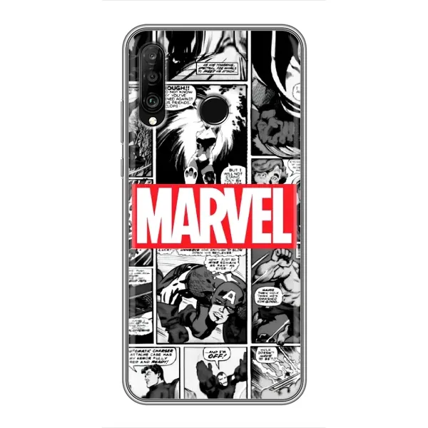 Чохол з малюнком «Комікс Марвел» для Huawei P30 Lite / Nova 4e