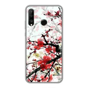 Чехол с принтом САКУРЫ на Huawei P30 Lite (Красивая Сакура)