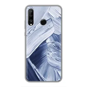 Чохли з сенсом на Huawei P30 Lite (Краски розводи)