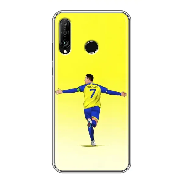 Чехол с рисунком «Криштиану Аль Наср» для Huawei P30 Lite / Nova 4e