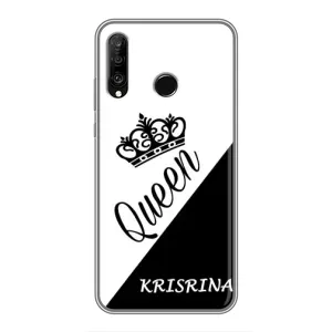 Именные  Женские Чехлы для Huawei P30 Lite (KRISTINA)