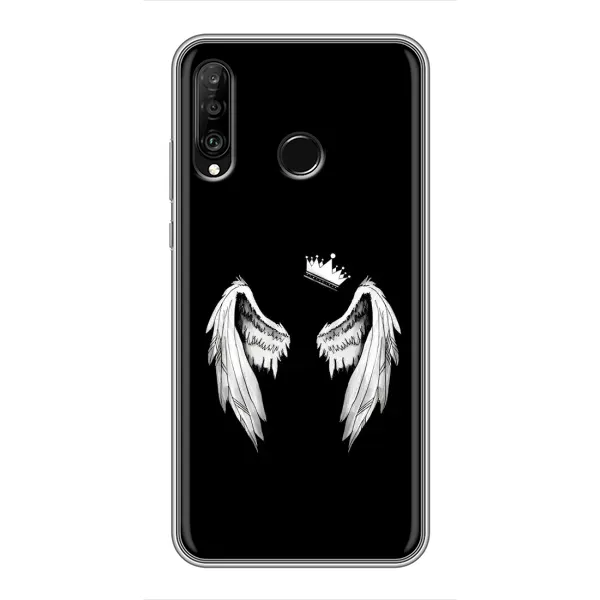 Чехол с рисунком «Крылья и корона» для Huawei P30 Lite / Nova 4e Чехол с рисунком «Крылья и корона» для Huawei P30 Lite / Nova 4e