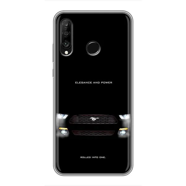 Чехол с рисунком «Черный Land Rover» для Huawei P30 Lite / Nova 4e Чехол с рисунком «Черный Land Rover» для Huawei P30 Lite / Nova 4e