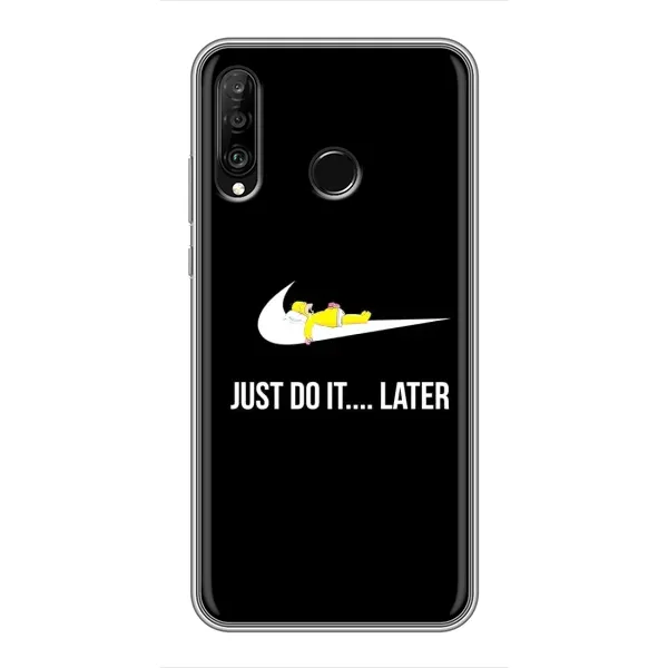 Чехол с рисунком «Later» для Huawei P30 Lite / Nova 4e Чехол с рисунком «Later» для Huawei P30 Lite / Nova 4e