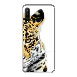 Чехлы с изображением разных животных для Huawei P30 Lite (Стильный Леопард)