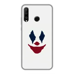 Чехлы с картинкой Джокера на Huawei P30 Lite (Лицо Джокера)