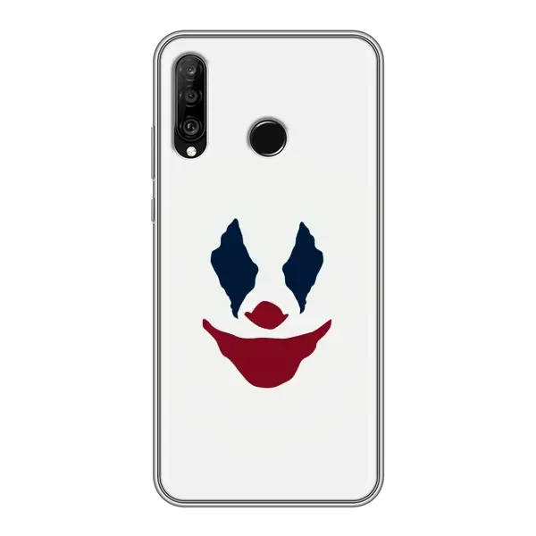 Чехол с рисунком «Лицо Джокера» для Huawei P30 Lite / Nova 4e Чехол с рисунком «Лицо Джокера» для Huawei P30 Lite / Nova 4e