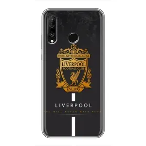 Силиконовые Чехлы принт Футбол на Huawei P30 Lite (Liverpool)