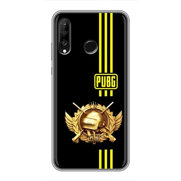 Чехол с рисунком «Лого PUPG» для Huawei P30 Lite / Nova 4e Чехол с рисунком «Лого PUPG» для Huawei P30 Lite / Nova 4e