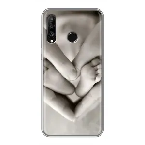 Чехлы для МАМЫ на Huawei P30 Lite (Любящие руки)