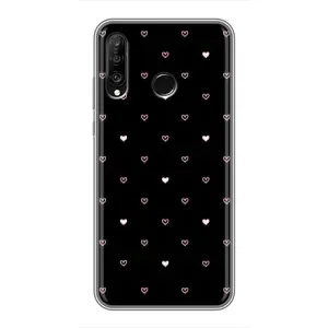 Чехлы с тематикой "Маленькие Сердечки" на Huawei P30 Lite (Маленькие сердечки)