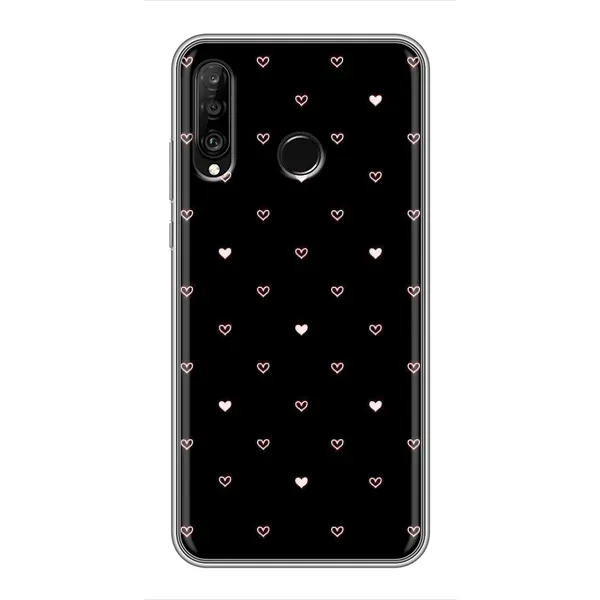 Чехол с рисунком «Маленькие сердечки» для Huawei P30 Lite / Nova 4e